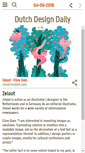 Mobile Screenshot of dutchdesigndaily.com